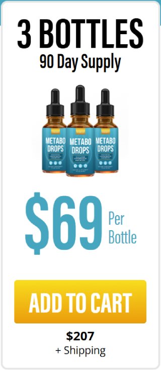 Metabo Drops Order 3bottles